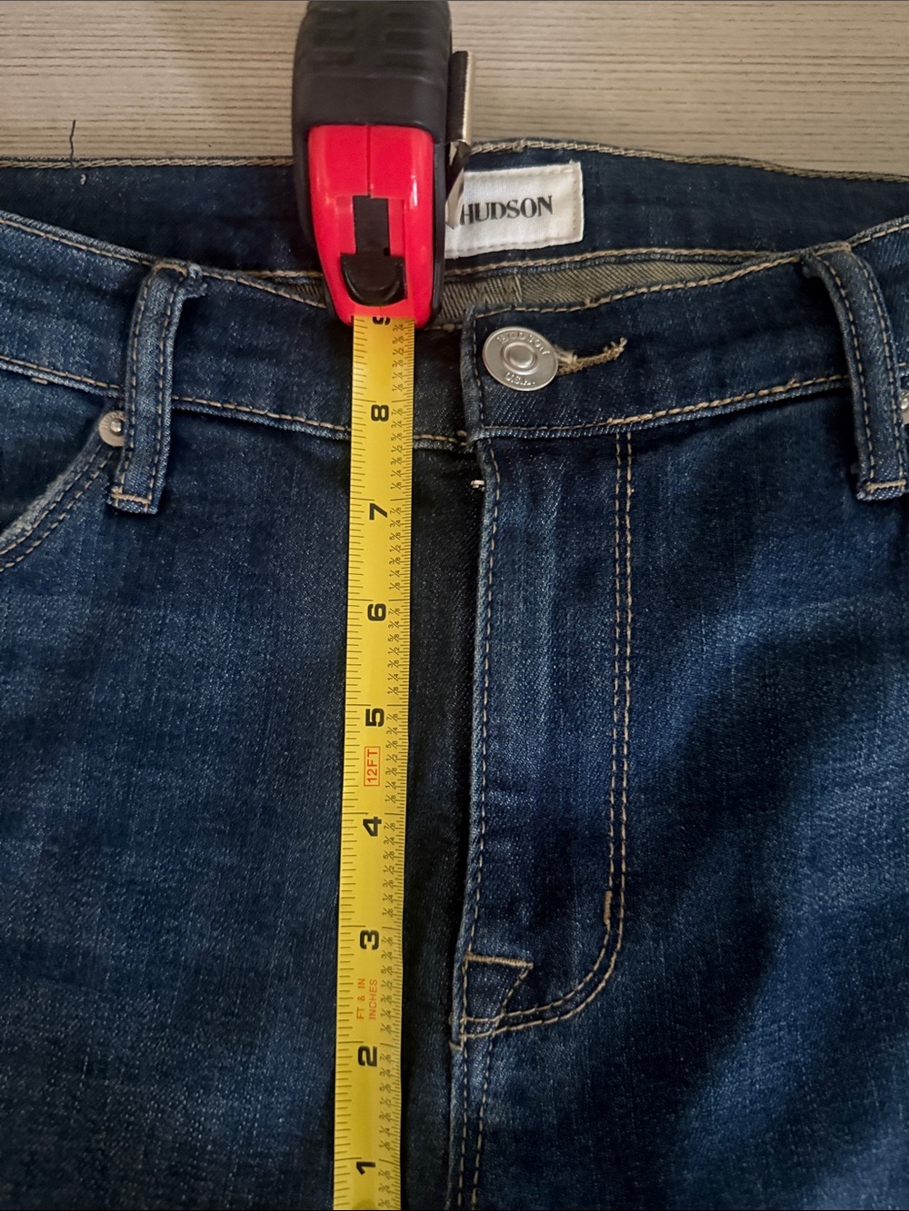 Hudson Midrise Slim Boyfriend Jeans - Picture 9 of 9